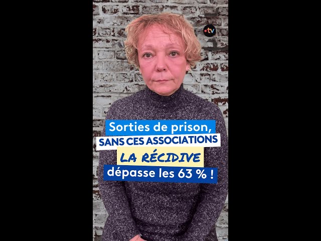 ⁣ Prison. Sans ces associations, le taux de récidive pour les sorties sèches serait 6 fois supérieur