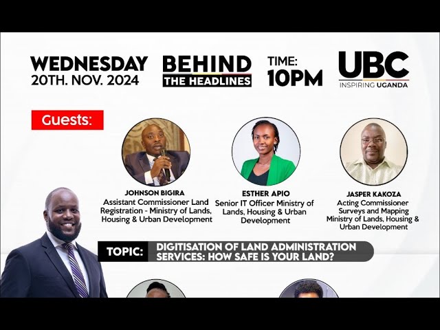 LIVE: UBC BEHIND THE HEADLINES WITH TIMOTHY NYANGWESO | NOVEMBER 20, 2024