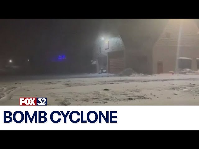 ⁣Bomb cyclone slams the West Coast