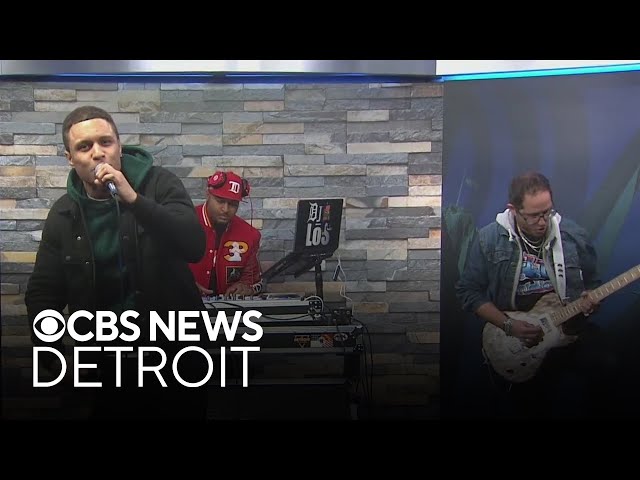 ⁣Detroit rapper Drew Verdé performs new single