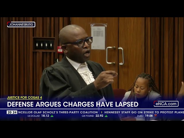 ⁣COSAS 4 | Defense argues charges have lapsed