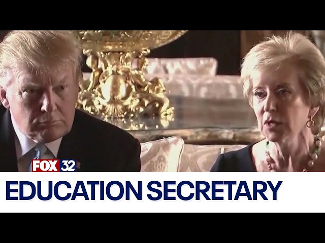 ⁣President-elect Trump taps ex-WWE CEO Linda McMahon for education secretary