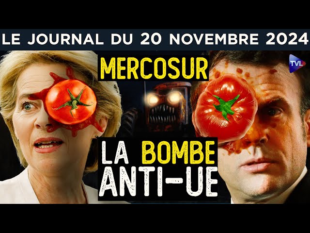 ⁣Mercosur : l’accord qui met le feu à l’UE ? - JT du mercredi 20 novembre 2024