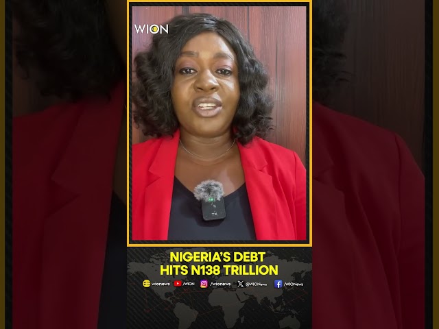 ⁣Nigeria's Total Debt Is Set To Hit An All-Time High Of N136 Trillion | WION Shorts