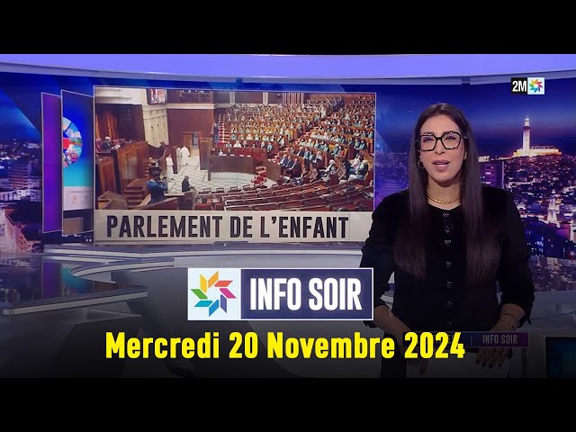 ⁣Info soir : Mercredi 20 Novembre 2024