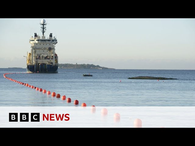 Germany suspects sabotage behind severed undersea cables | BBC News