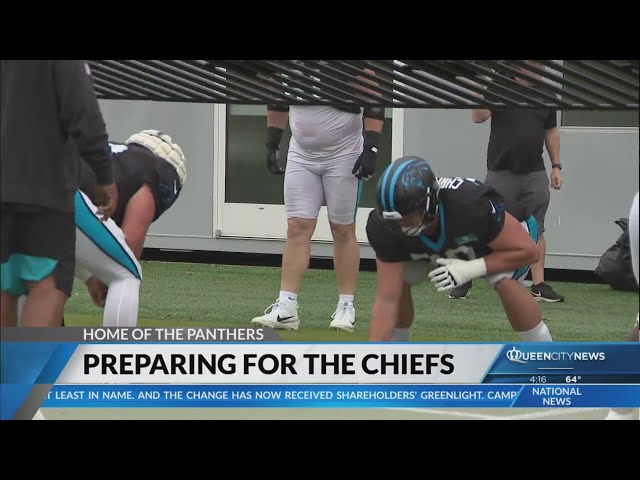 Panthers prepare for Sunday's match against Chiefs