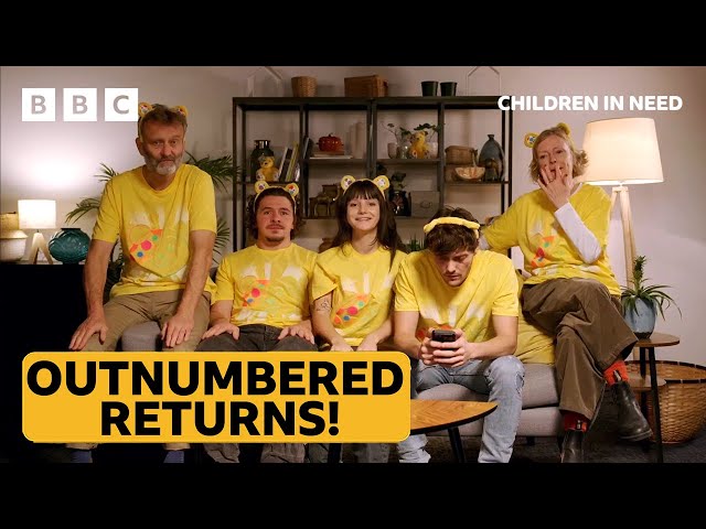 ⁣The Outnumbered family RETURN for Children in Need 2024  - BBC