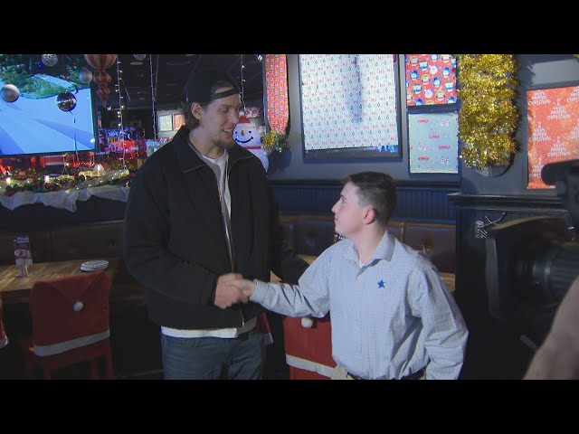 ⁣Raptors' Olynyk helping make kids dreams come true