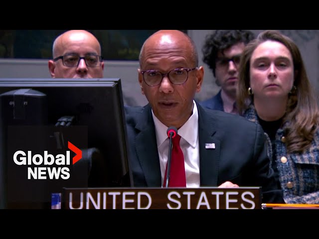 ⁣Israel-Gaza: US vetoes UN Security Council resolution on ceasefire