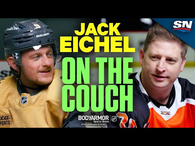 Jack Eichel Loves The Hate Vegas Gets | On The Couch With Colby