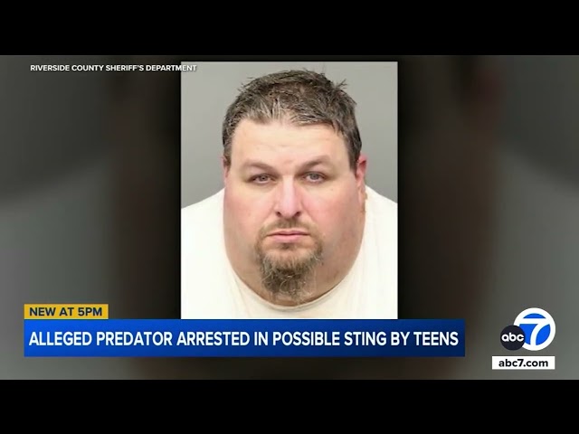 Inland Empire teens conduct amateur sting to catch alleged sex predator