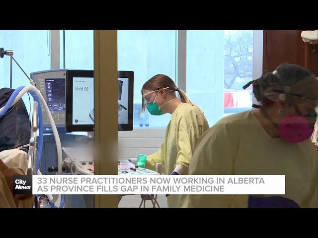 ⁣33 nurse practitioners now working in Alberta