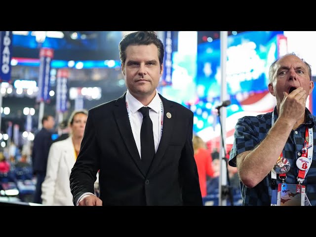 ⁣Matt Gaetz, próximo fiscal general de Trump, evita publicación de informe sobre escándalo sexual