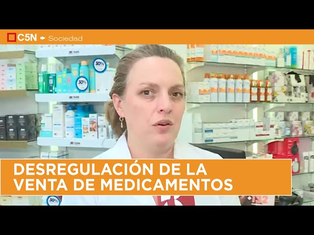 ⁣El GOBIERNO habilitó la VENTA en GÓNDOLAS de MEDICAMENTOS SIN RECETA