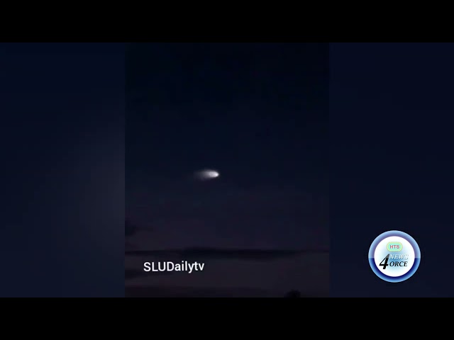 ⁣UFO SIGHITNG OVER ST.LUCIA ON TUESDAY NIGHT