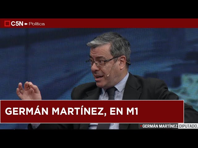 ⁣GERMÁN MARTÍNEZ: "Está en marcha un NUEVO MEGACANJE en ARGENTINA"