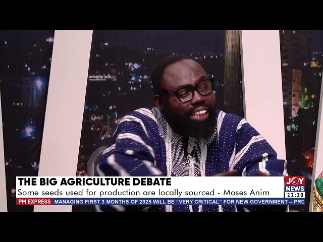 ⁣NDC Agriculture Spokesperson, Dr. Peter Boamah Otokunor, explains the party's Feeding Ghana Pol