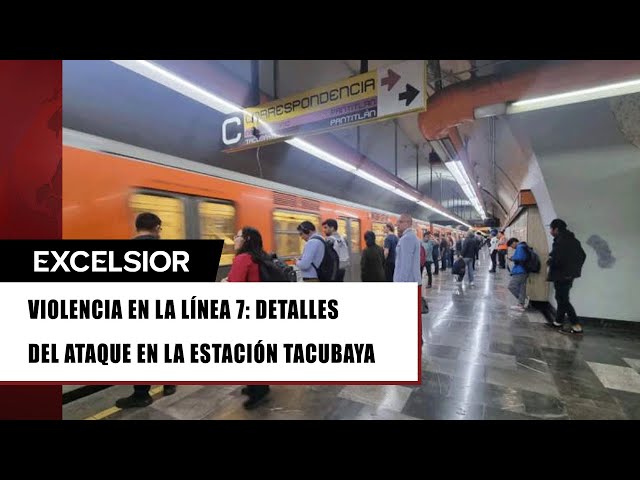 Tras ataque en Metro Tacubaya CDMX; 2 siguen hospitalizados, uno grave