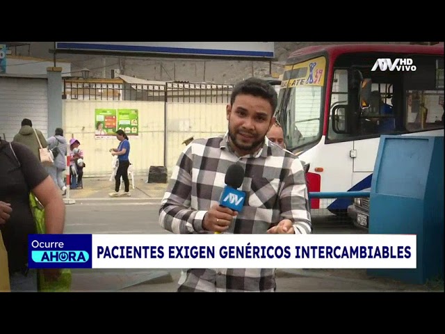 Pacientes exigen medicamento genéricos intercambiables