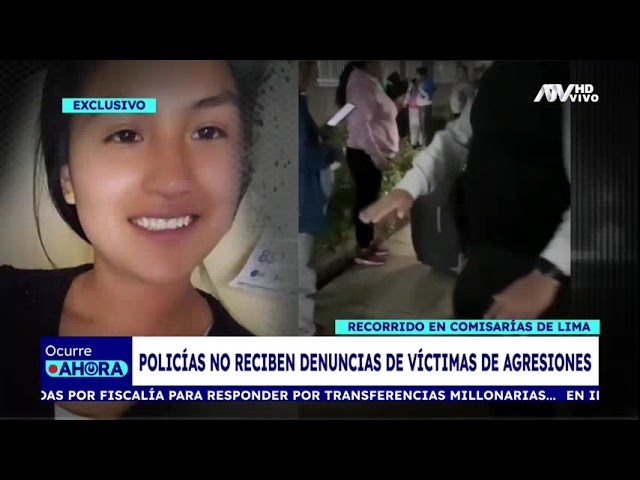 ¡Exclusivo! Policías no reciben denuncias de víctimas y se dan el lujo de asesorar a agresores