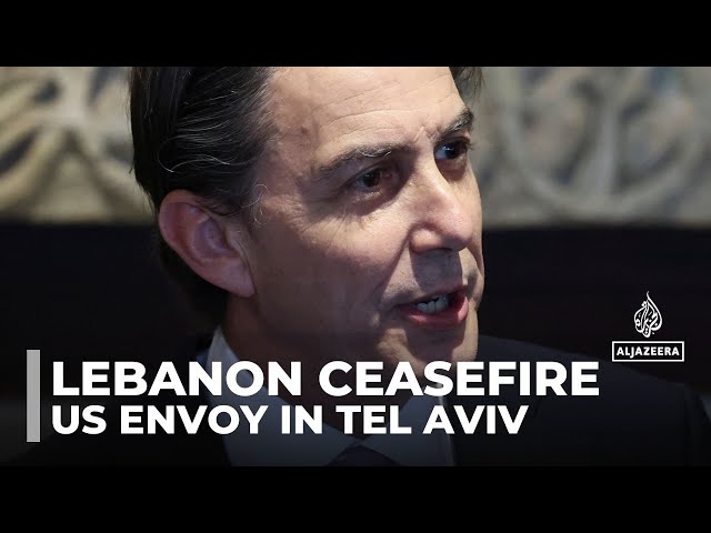 ⁣Lebanon ceasefire talks: US envoy in Tel Aviv to convey Lebanon's proposal