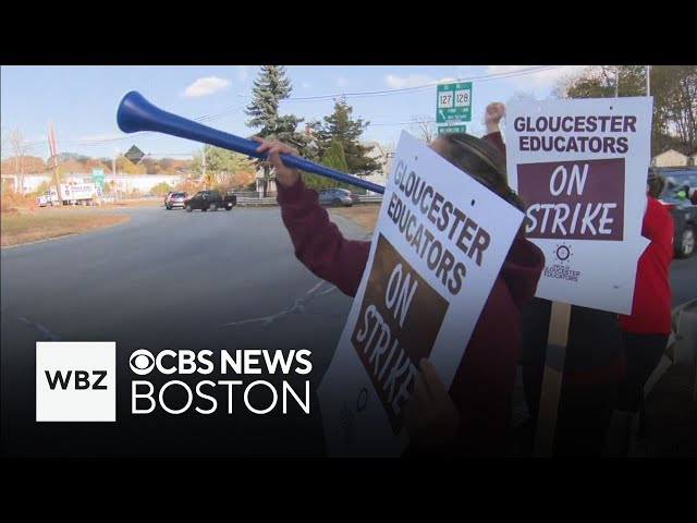 ⁣Teacher strikes continue in 3 Massachusetts communities, as one appears to be near a deal