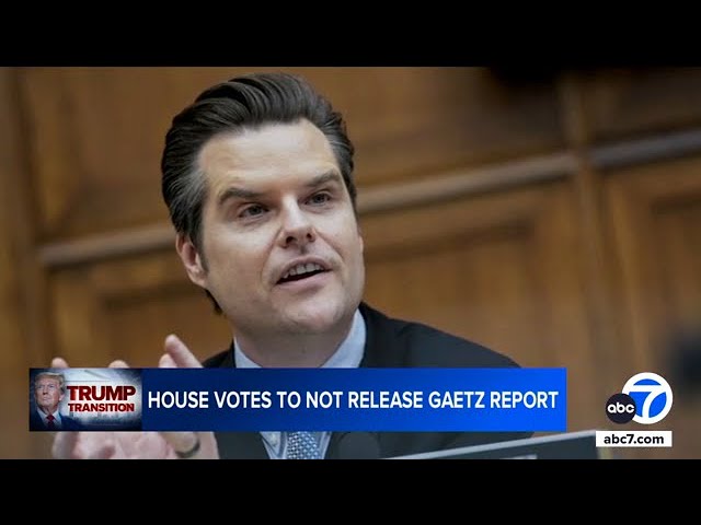 ⁣Ethics Committee won't release Matt Gaetz report after multiple rounds of votes: Source