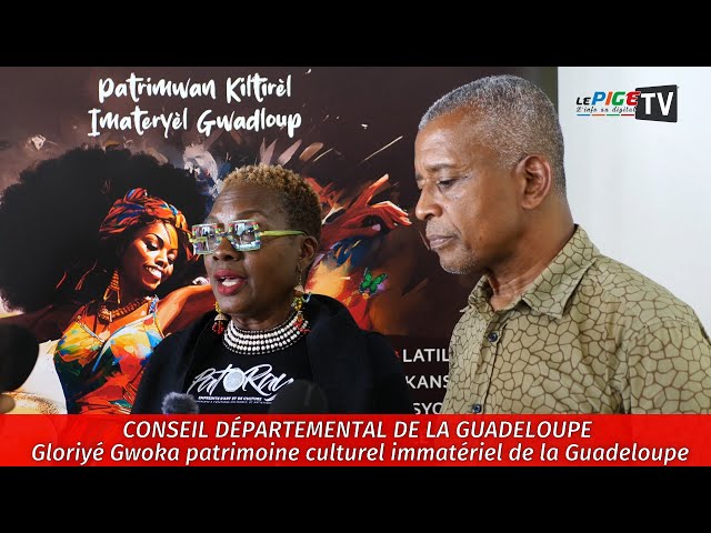 Conseil départemental : Gloriyé Gwoka patrimoine culturel immatériel de la Guadeloupe