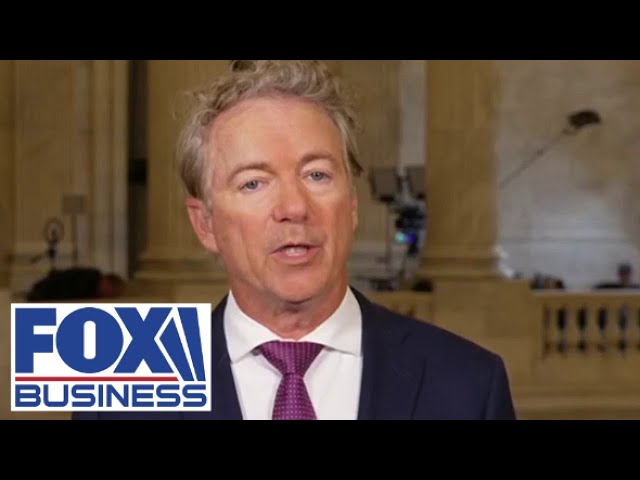 ⁣Rand Paul: Biden is trying to 'save face and project strength'