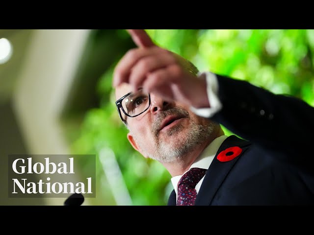 ⁣Global National: Nov. 20, 2024 | Boissonnault out of Liberal cabinet amid multiple controversies