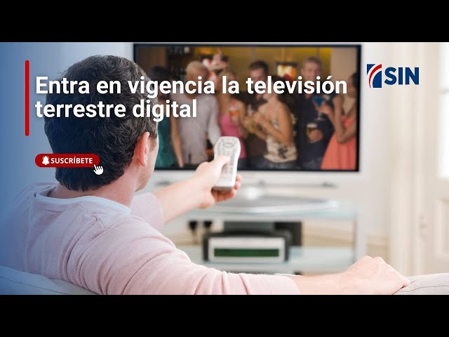 Entra en vigencia la televisión terrestre digital