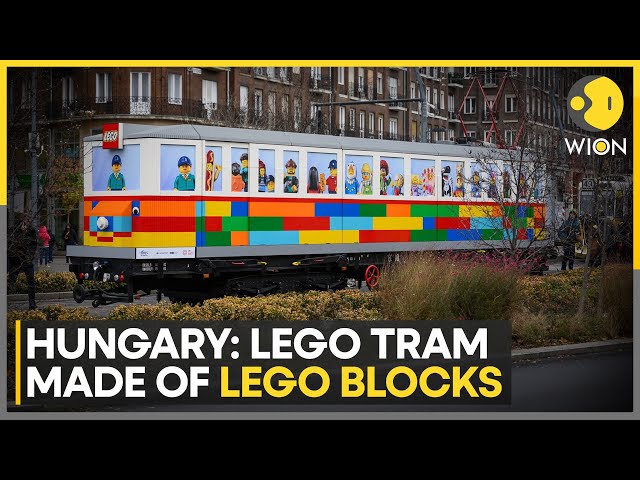 ⁣New Hungary Tram Made of Lego Blocks | Latest News | World News | WION