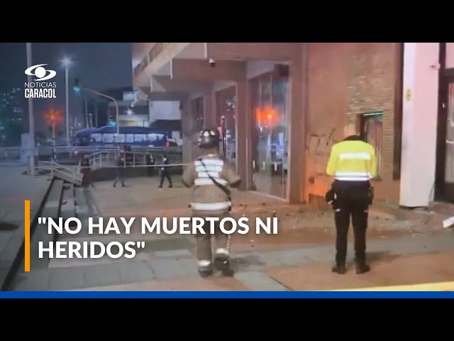 ⁣Fuerte explosión en inmediaciones a la sede del Inpec, en Bogotá: autoridades investigan