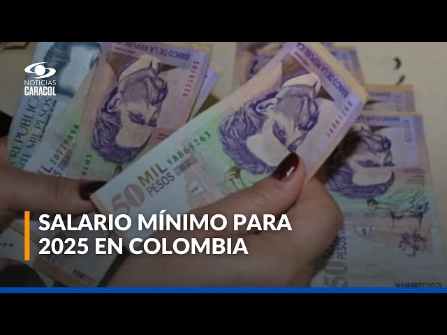 ⁣¿Cuánto debería subir el salario mínimo en Colombia para el año 2025?