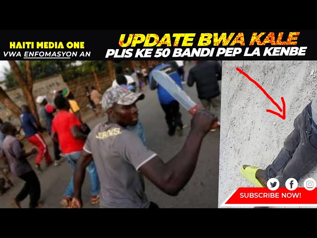 ⁣Update Sou bwa Kale Petyonvil La Plis Ke 50 Bandi B0ule Vif, Muscadin Manyen Yon bandi Gran Ravin