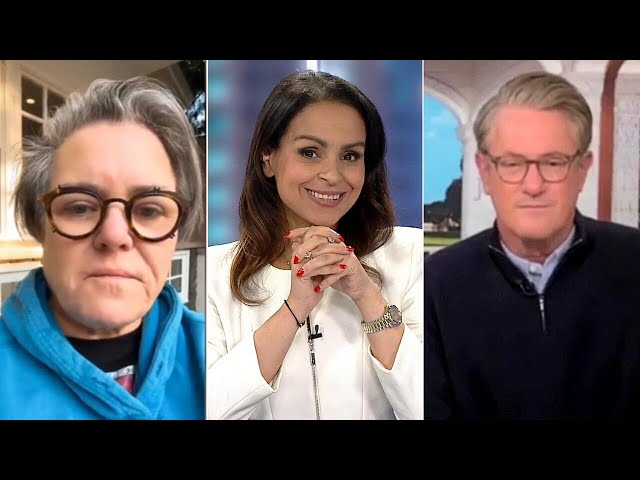 ⁣Lefties losing it: Rosie O’Donnell lays into fellow lefties at MSNBC