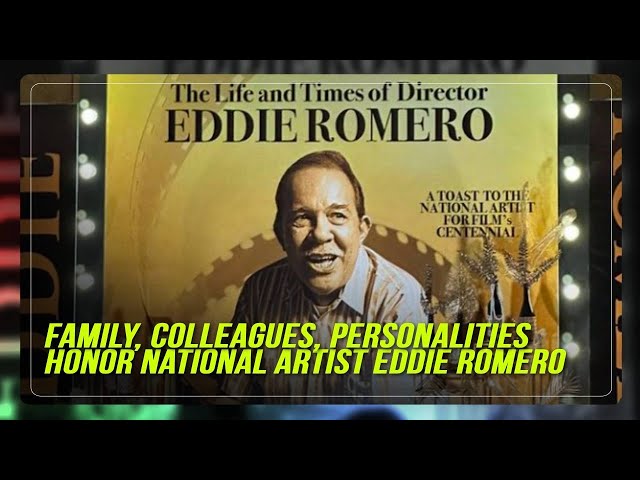 ⁣Family, colleagues, personalities honor National Artist Eddie Romero