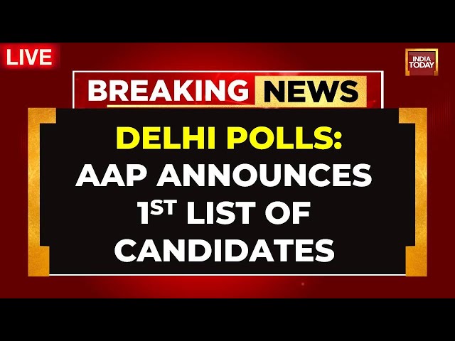 ⁣LIVE: AAP Announces First List Of 11 Candidates For Delhi Assembly Elections 2025 | AAP News