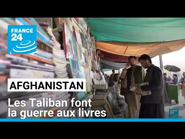 ⁣Les Taliban font le tri dans les libraires en Afghanistan • FRANCE 24