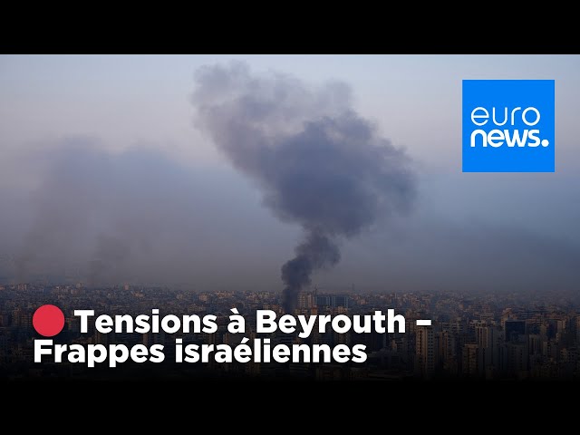 ⁣ EN DIRECT | Beyrouth sous tension après des frappes israéliennes sur le Hezbollah | Euronews