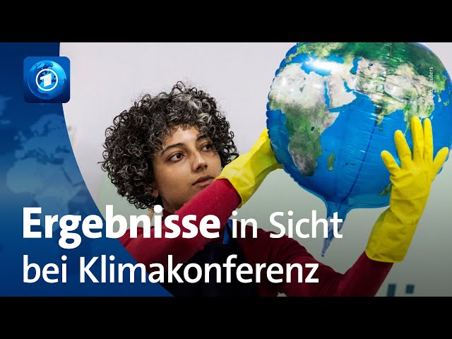 ⁣Weltklimakonferenz COP29 in Baku: Kritik am ersten Beschlussentwurf