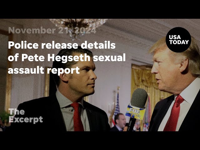 ⁣Police release details of Pete Hegseth sexual assault report | The Excerpt