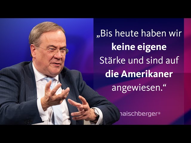 ⁣Armin Laschet (CDU) über Donald Trump, den Ukraine-Krieg und das Ampel-Aus | maischberger