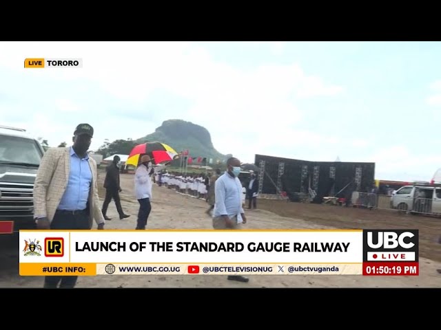 ⁣LIVE: MUSEVENI LAUNCHES THE STANDARD GAUGE RAILWAY | NOVEMBER 21, 2024