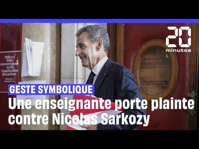 ⁣Une enseignante porte plainte pour diffamation publique contre Nicolas Sarkozy