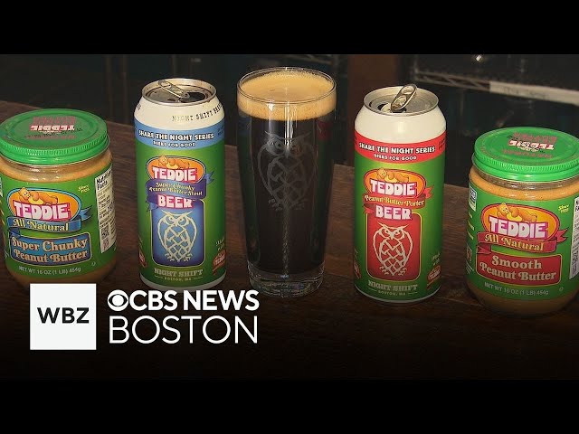 ⁣Peanut butter beer? 2 Massachusetts companies team up to make it happen