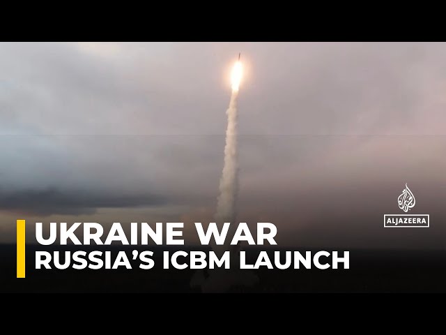 ⁣Ukraine says Russia launches ICBM: Kyiv claims city of Dnipro was targeted