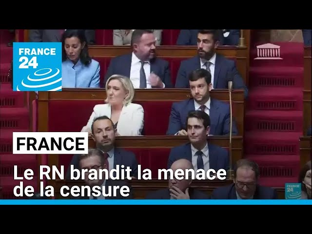 ⁣France : Michel Barnier sous la menace de censure du RN sur le budget • FRANCE 24