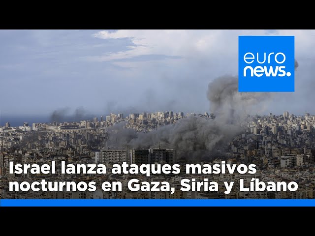 ⁣Los ataques masivos nocturnos en Gaza elevan el número de muertos a más de 44.000